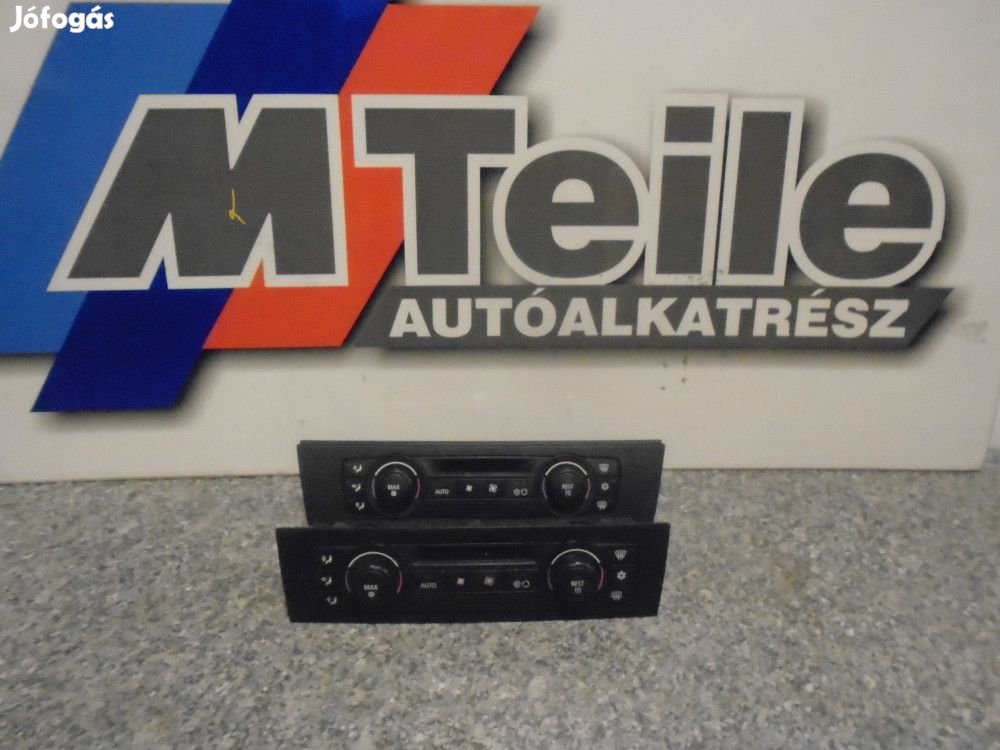 ÁR / DB [GYÁRI BONTOTT] BMW - KLÍMAVEZÉRLŐ PANEL | E87, E90 / 1-ES, 3